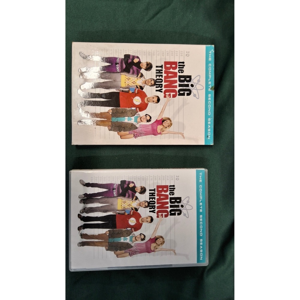 The Big Bang Theory The Complete Second Season 2 DVD4-Disc Set with Slipcover/b7